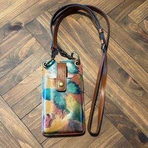 Colorful Leather Crossbody Bag